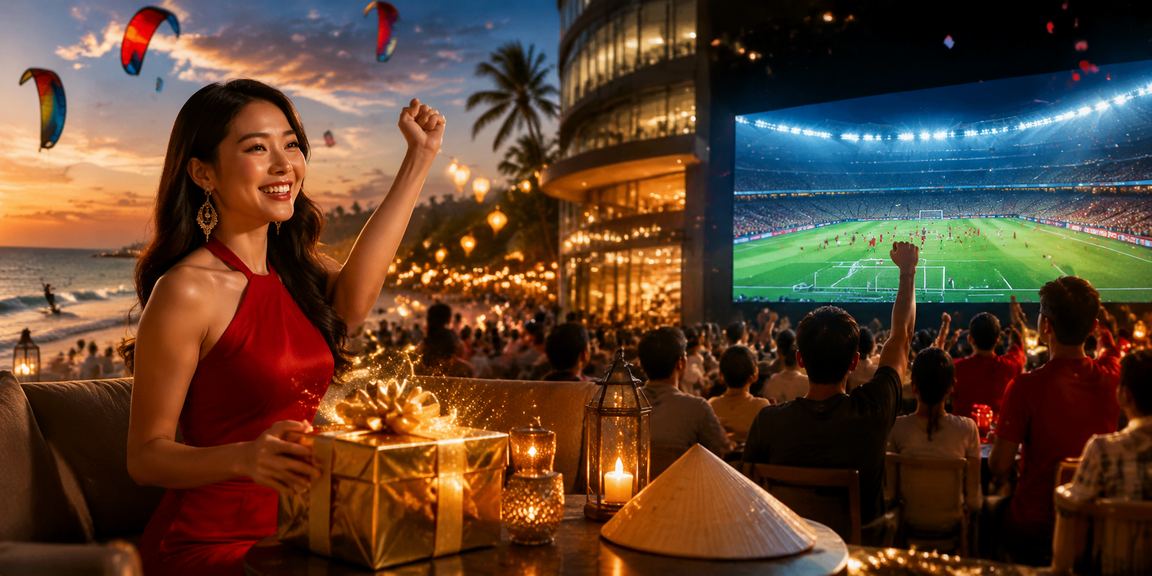 Không khí lễ hội cá cược và casino tại Mũi Né với người chơi trẻ Việt Nam
